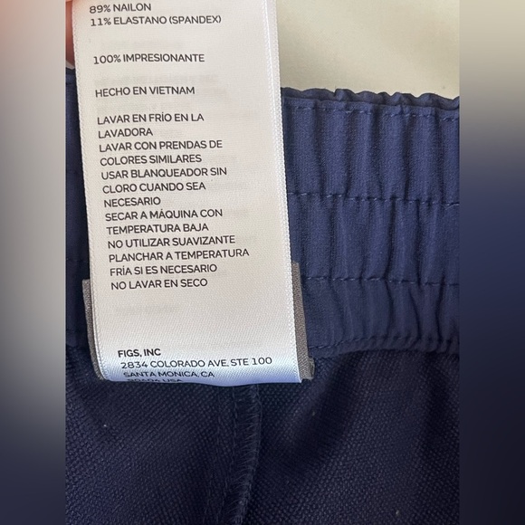 Figs Navy Women's Pants - Picture 3 of 8